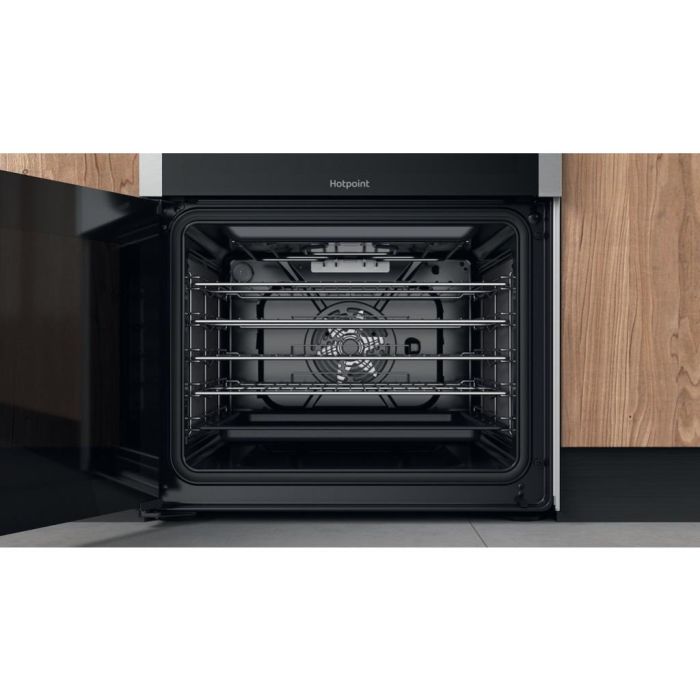 Hotpoint HD67G8CCX Dual Fuel Cooker