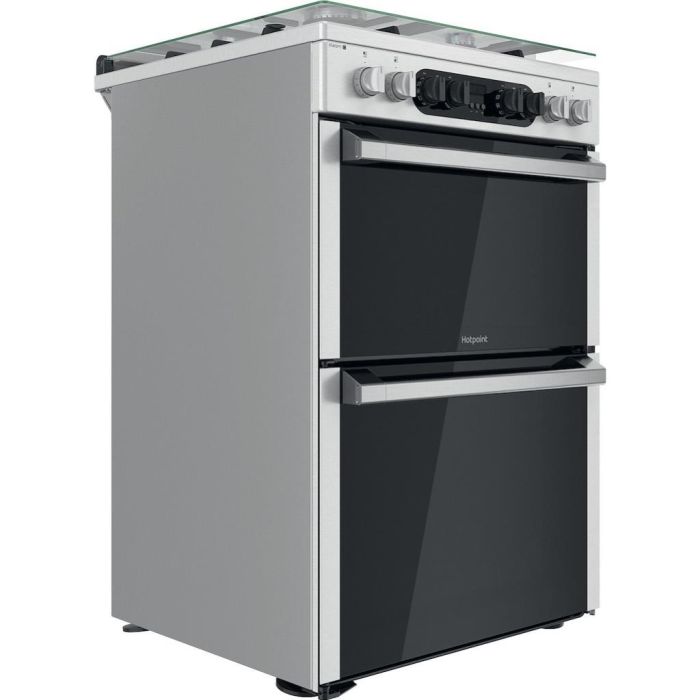 Hotpoint HD67G8CCX Dual Fuel Cooker