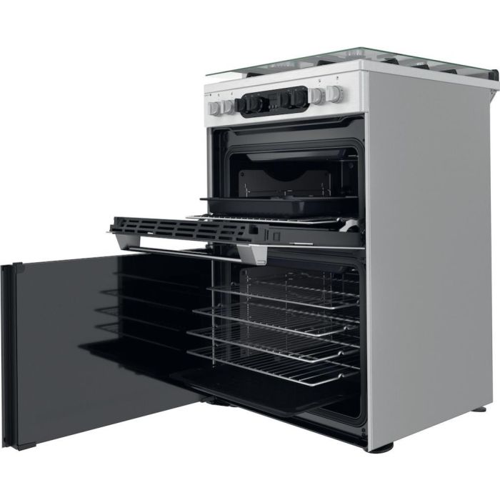 Hotpoint HD67G8CCX Dual Fuel Cooker