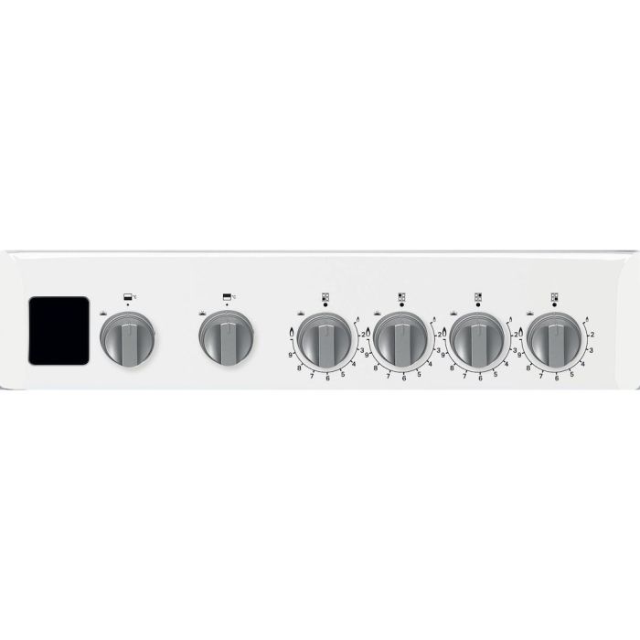 Hotpoint HD5G00CCW/UK Freestanding Double Gas Cooker - White