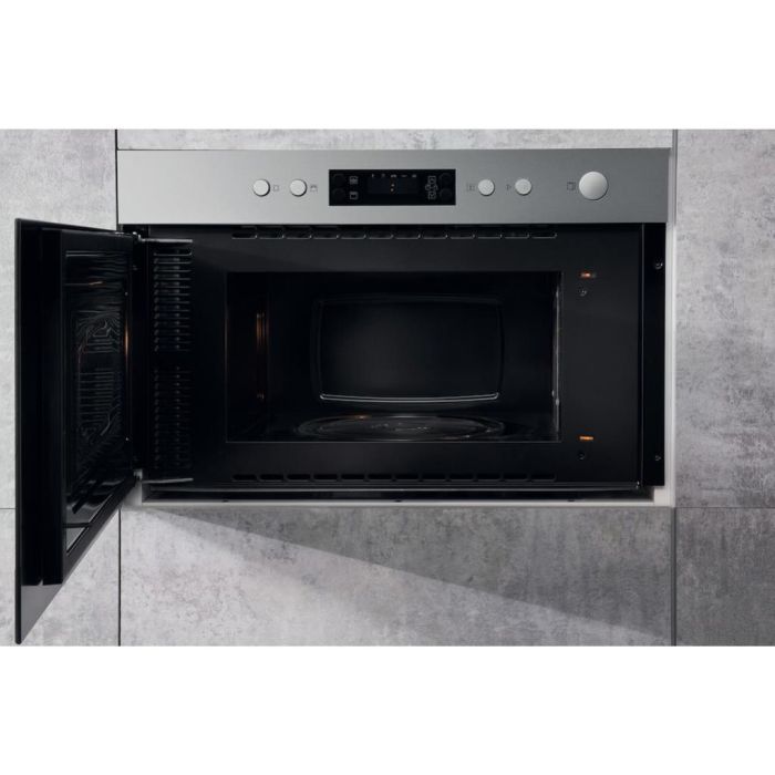 Hotpoint MN 314 IX H Built-In Microwave - Stainless Steel