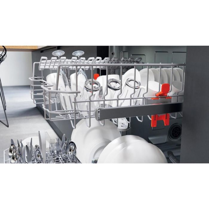 Hotpoint H3B L626 X UK Semi-Integrated Dishwasher - Inox