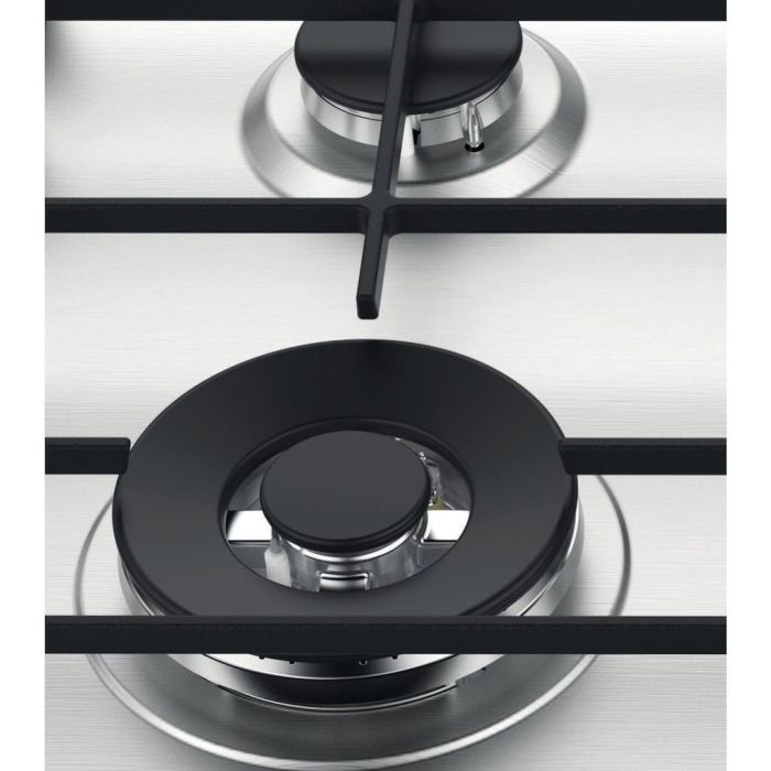 Whirlpool GMWL628IXL Gas Hob 4 Burners - Inox