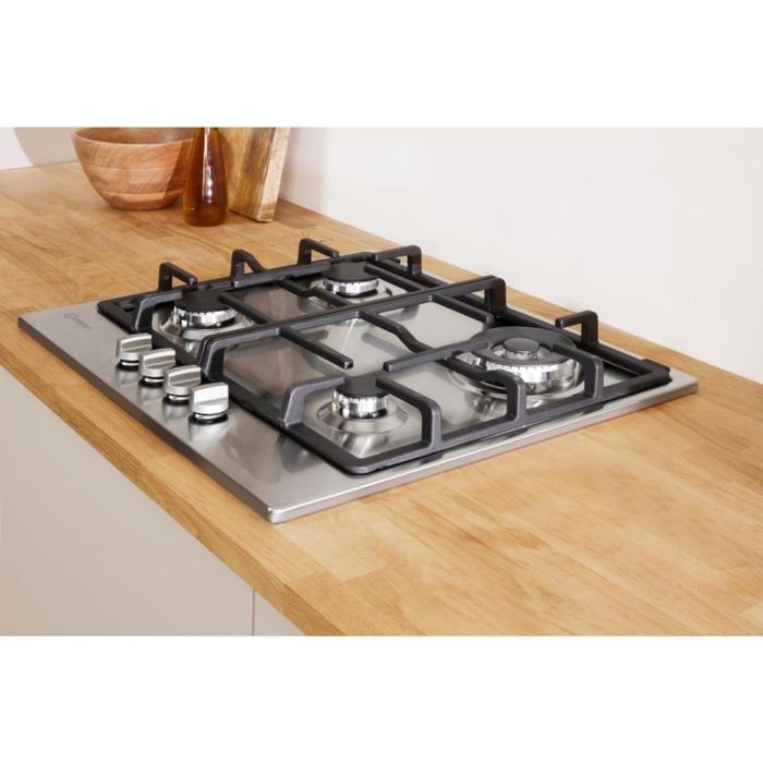 Indesit THP641WIXI Gas Hob - Inox
