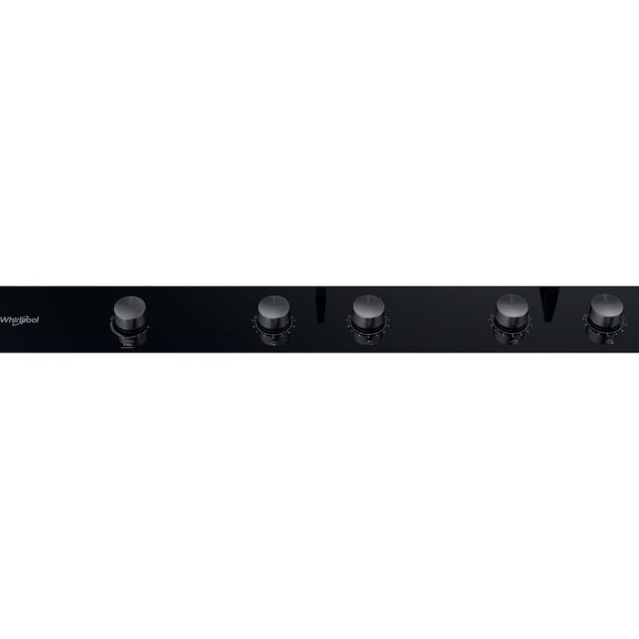 Whirlpool GOWL 958/NB W Collection Gas Hob 5 Burners 90cm - Black
