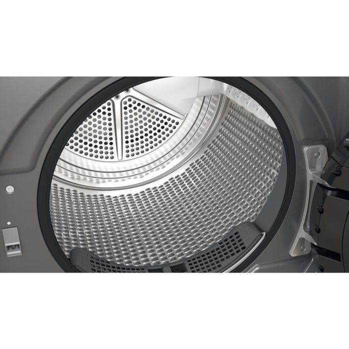 Hotpoint H8 D94SB UK Freestanding 9kg Heat Pump Tumble Dryer - Silver
