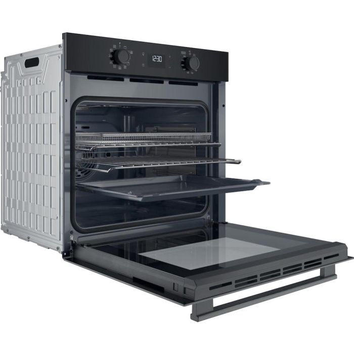 Hotpoint HO458CFBUK Built-In Single Oven - Black