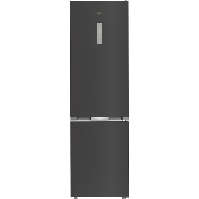 Whirlpool WHK 26403 XBR6UK Dual No Frost 70/30 Fridge Freezer with Fresh Lock - Dark Inox