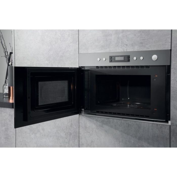 Hotpoint MN 314 IX H Built-In Microwave - Stainless Steel