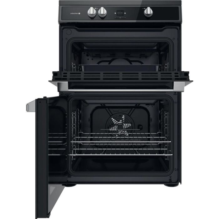Hotpoint HDT67I9HM2C/UK Double Cooker - Black