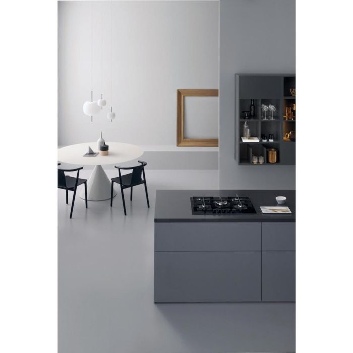 Whirlpool GOWL 758/NB W Collection Hob 5 Burners Gas on Glass 75cm - Black