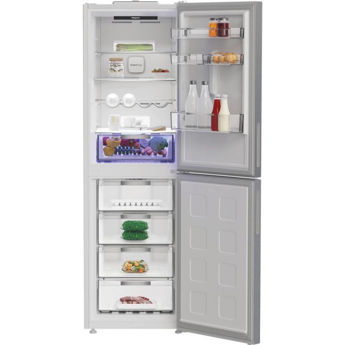 Hotpoint HPKF6353XP4UK Freestanding Dual No Frost 50/50 Fridge Freezer with VitalCare