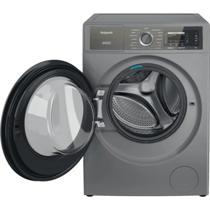 Hotpoint H8 99ADS GPOWER UK GentlePower 9kg 1400rpm Washing Machine - Silver