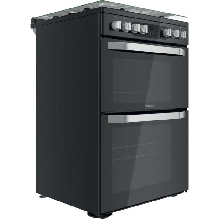 Hotpoint HDM67G9C2CB/UK Double Cooker - Black