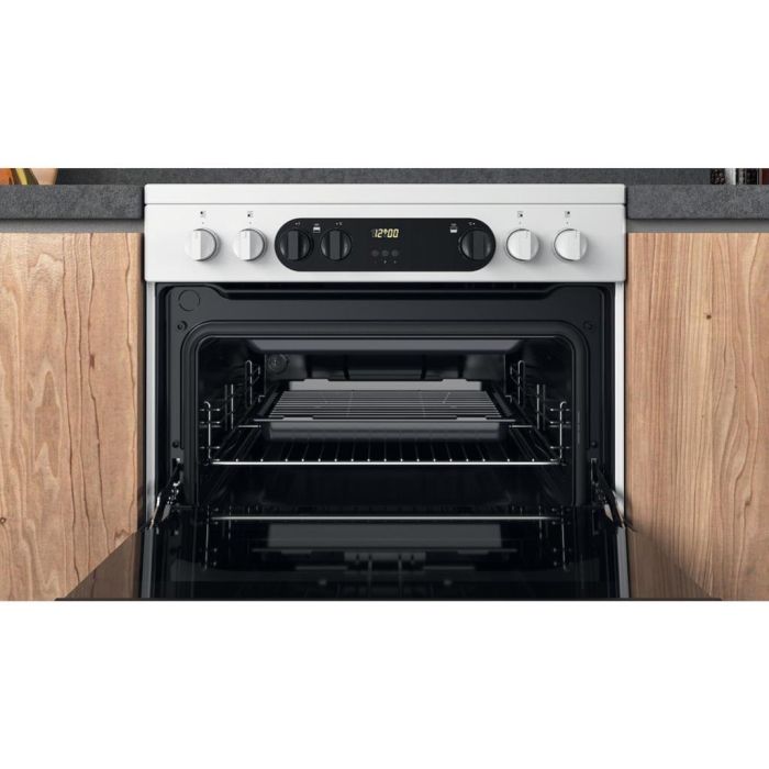 Hotpoint HDM67V9CMW/U Double Cooker - White