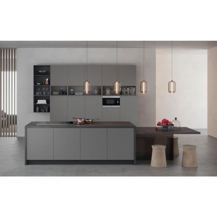 Hotpoint MF25G IX H Built-In Compact Microwave Oven - Inox