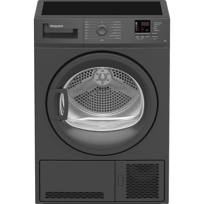 Hotpoint CHDC82GGGDUK 8kg Condenser Tumble Dryer - Graphite