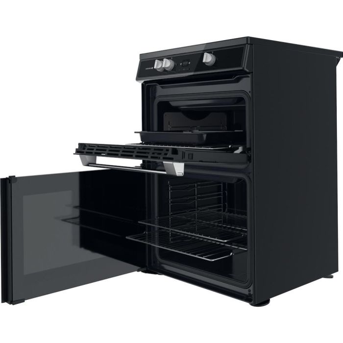 Hotpoint HDT67I9HM2C/UK Double Cooker - Black