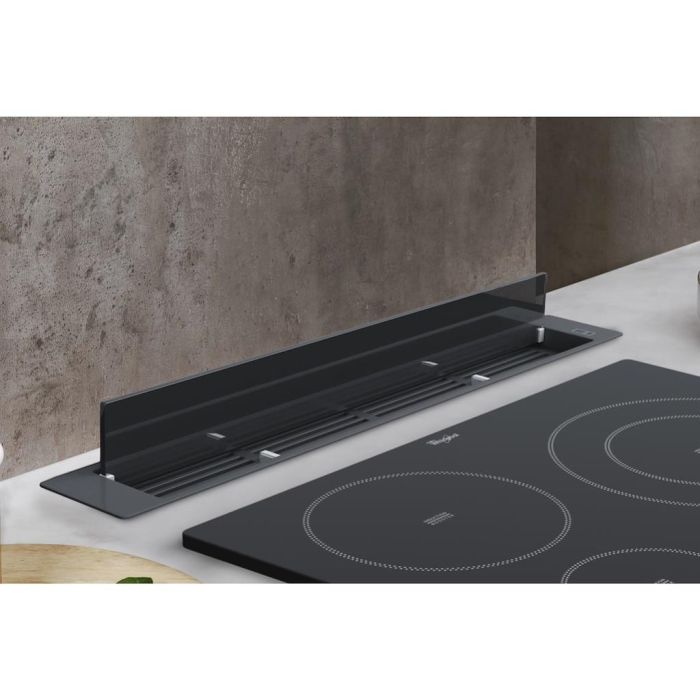Whirlpool W Collection WDO 93F B K Built-In Downdraft Hood - Black