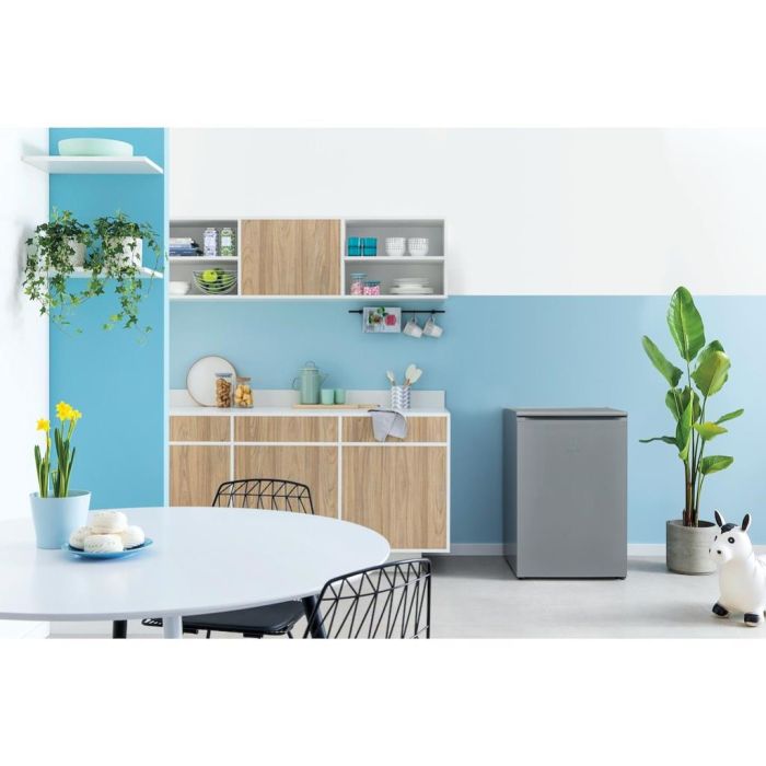 Indesit I55ZM 1120 S UK Freestanding Undercounter Freezer - Silver