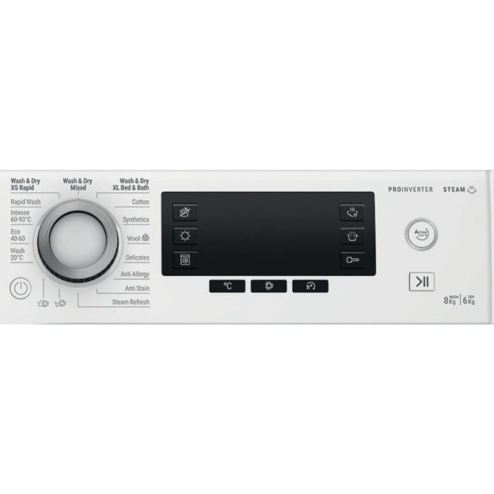 Hotpoint NDD86448WDAUK ActiveCare 8+6kg Freestanding Washer Dryer - White