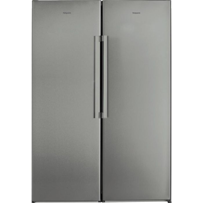 Hotpoint SH6A2QGR 60cm Tall Freestanding Fridge - Graphite