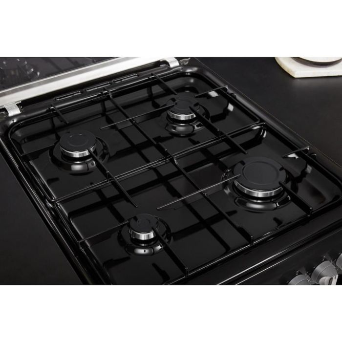 Hotpoint HD5G00CCBK/UK Gas Freestanding 50cm Double Cooker - Black
