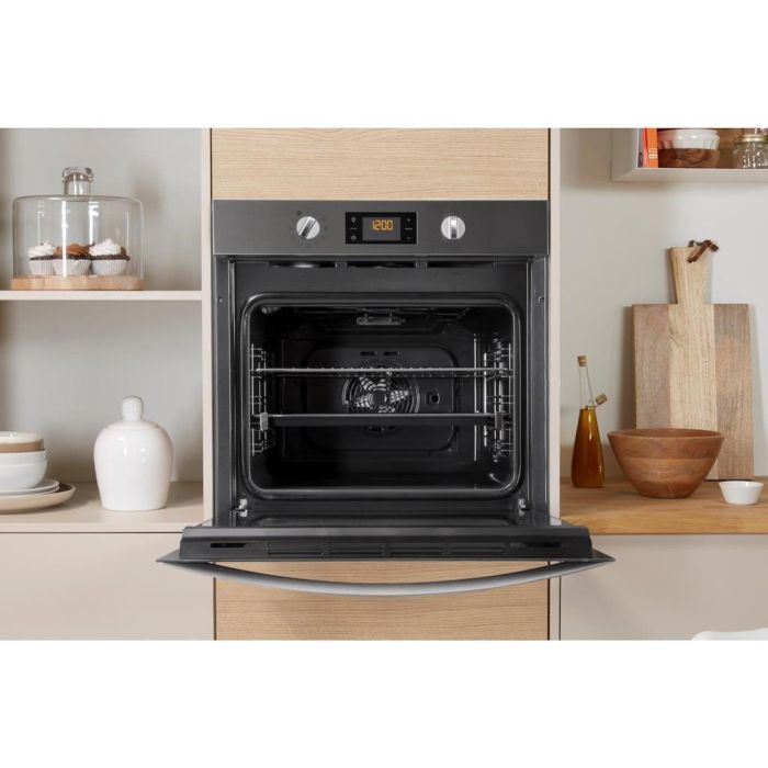 Indesit IFW 3841 P IX UK Electric Single Built-In Oven - Stainless Steel