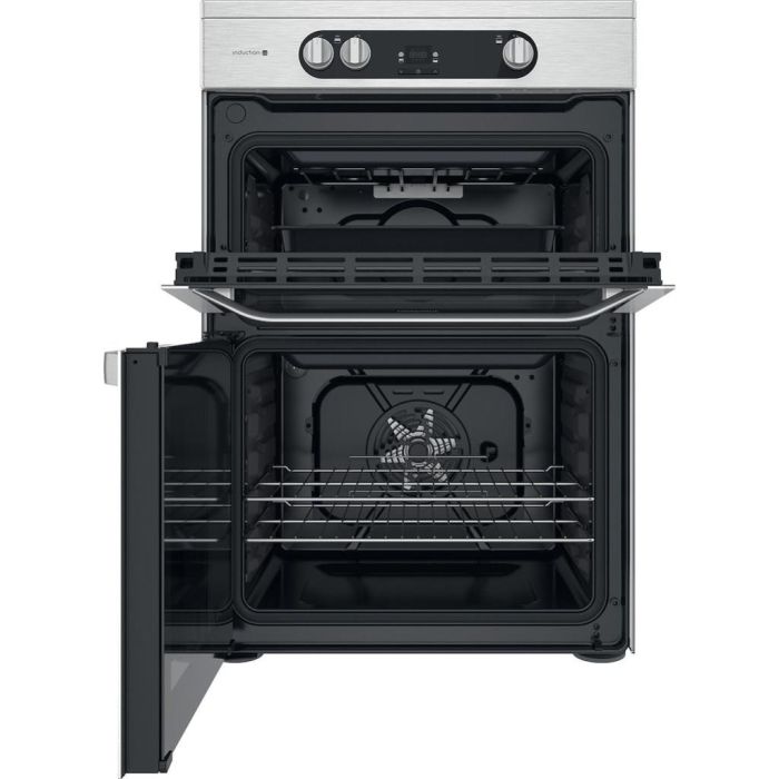 Hotpoint HDM67I9H2CX/UK Double Cooker - Inox