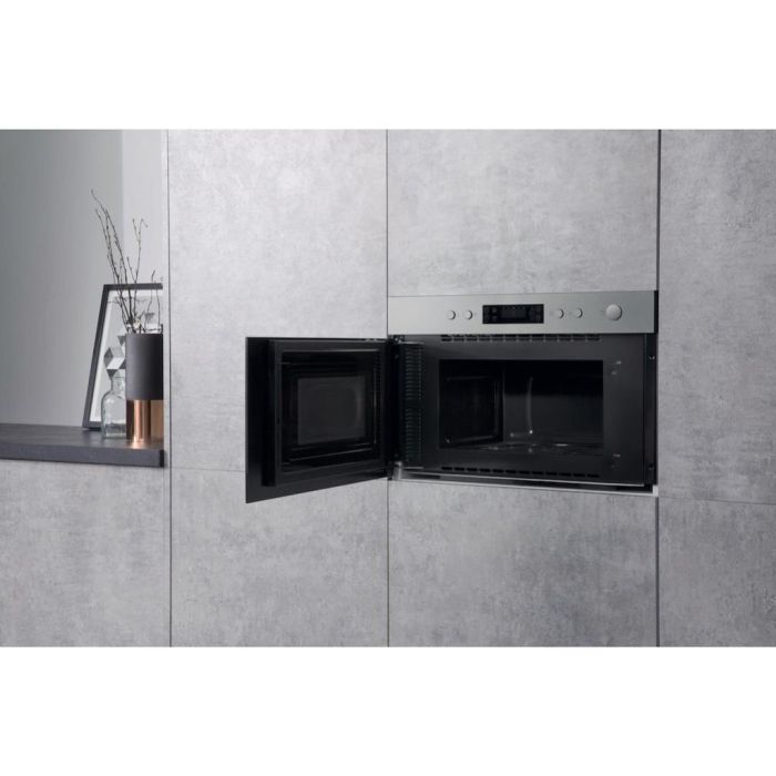 Hotpoint MN 314 IX H Built-In Microwave - Stainless Steel
