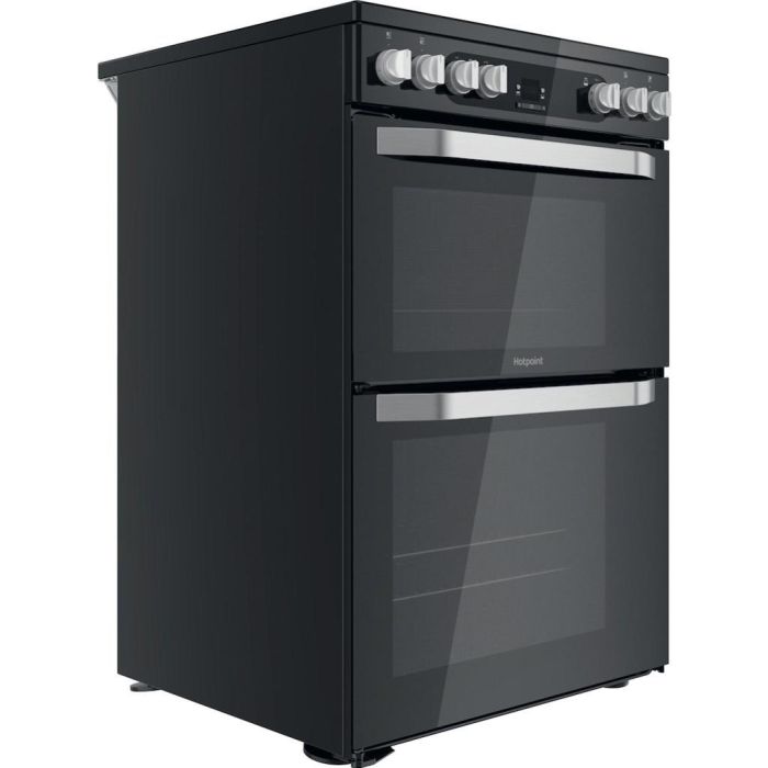 Hotpoint HDM67V9HCB/U Electric Double Cooker - Black