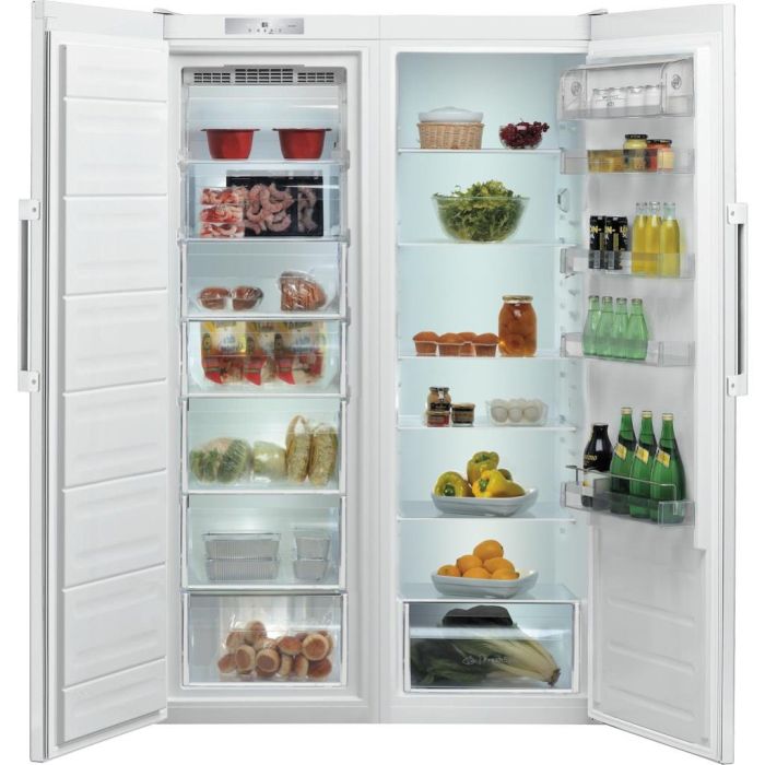 Indesit SI8 2Q WD UK Freestanding Fridge - White