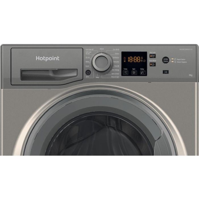 Hotpoint NSWF 946 GG UK Anti-Stain 9kg 1400rpm Washing Machine - Graphite