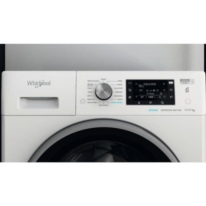 Whirlpool FFWDD1174269BSVUK Washer Dryer