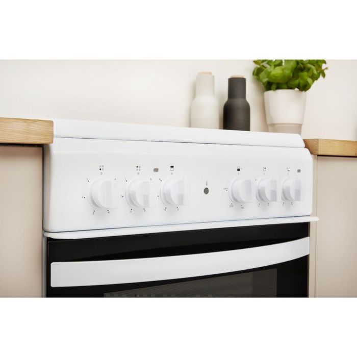 Indesit ID5V92KMW/UK Cooker - White