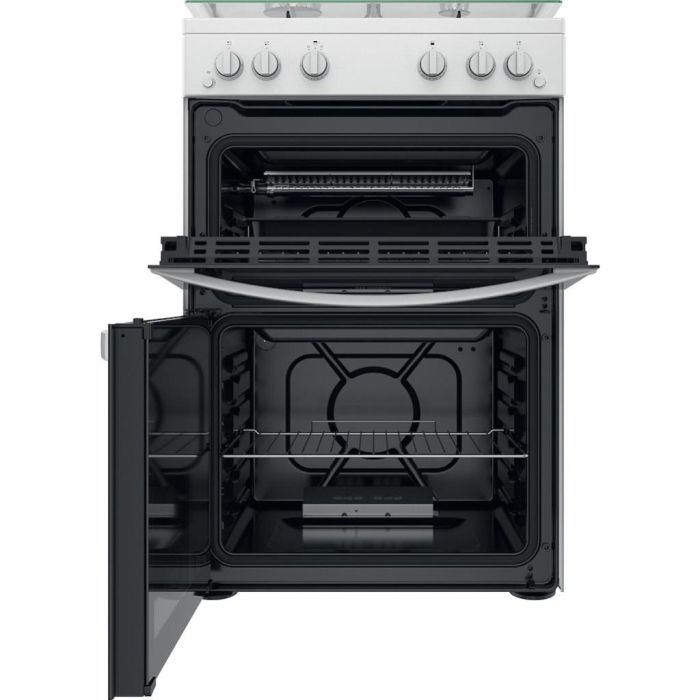 Indesit ID67G0MCW/UK Double Cooker - White