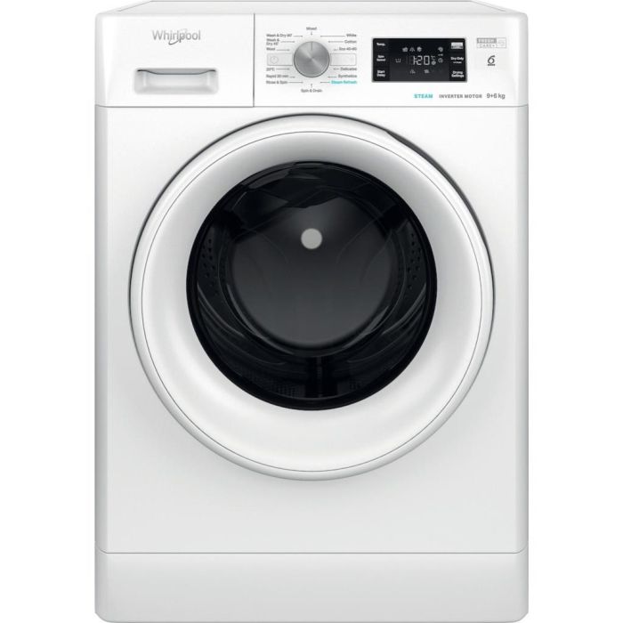 Whirlpool FFWDB964489WVUK 9+6kg Washer Dryer