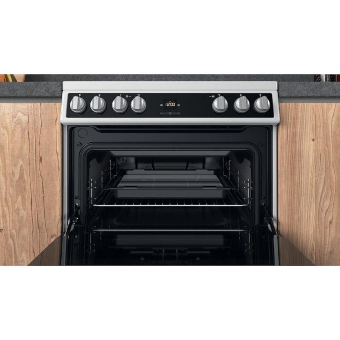 Hotpoint HDT67V9H2CW/UK Electric Double Cooker - White