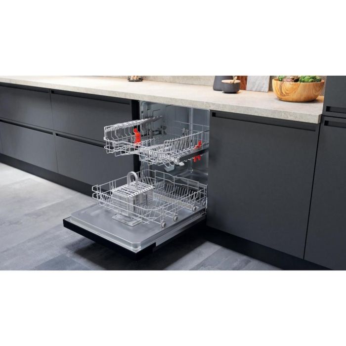 Hotpoint H3B L626 B UK Semi-Integrated 14 Place Settings Dishwasher - Black
