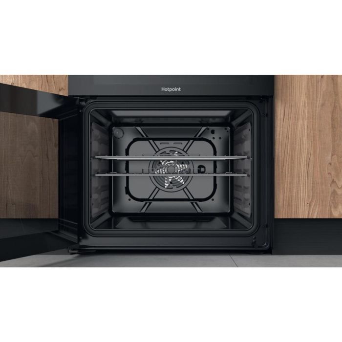 Hotpoint HDM67G9C2CB/UK Double Cooker - Black