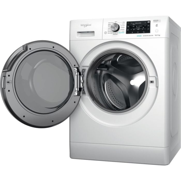 Whirlpool FFWDD 1074489 BSV UK Freestanding 10+7kg Washer Dryer