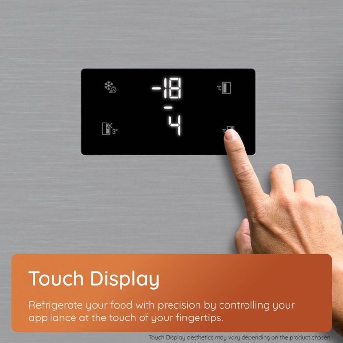 Hotpoint HPKF6353XP4UK Freestanding Dual No Frost 50/50 Fridge Freezer with VitalCare