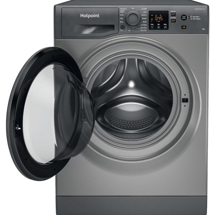 Hotpoint NSWF 946 GG UK Anti-Stain 9kg 1400rpm Washing Machine - Graphite