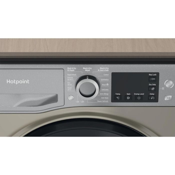 Hotpoint NDB 8635 GK UK Anti-Stain 8+6kg Washer Dryer with 1400rpm - Graphite