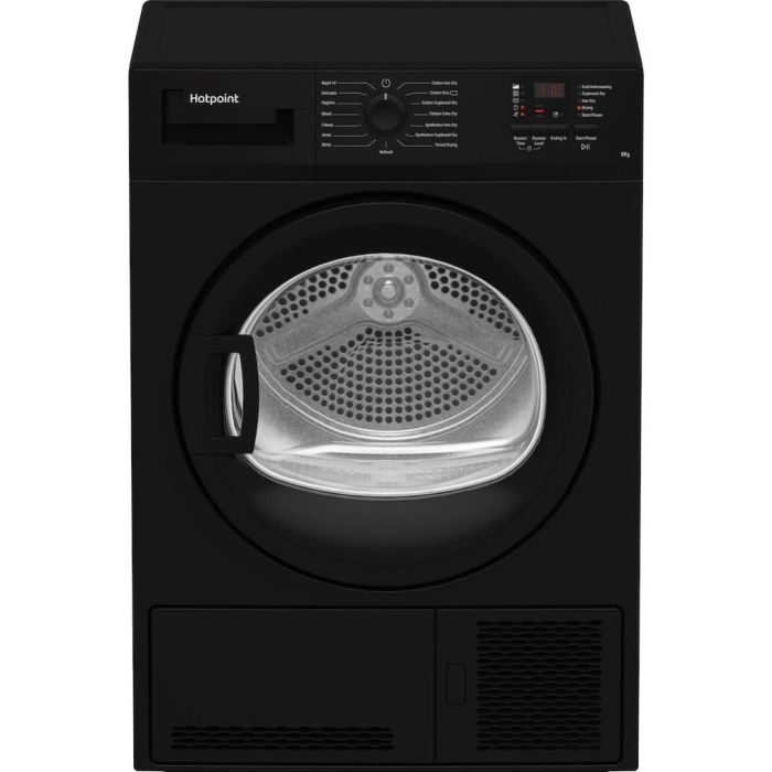 Hotpoint CHDC82BBGDUK 8kg Condenser Tumble Dryer - Black