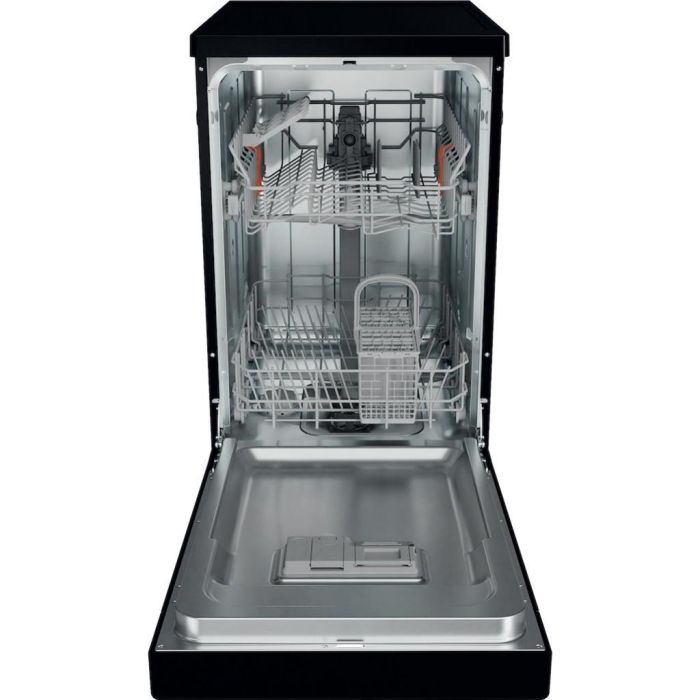 Hotpoint HP2FE10CS90BUK Freestanding 45cm Slimline Dishwasher with 10 Place Settings - Black