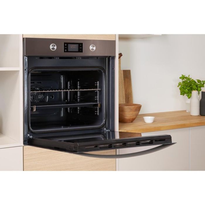 Indesit KFW 3841 JH IX UK Electric Single Built-In Oven - Stainless Steel