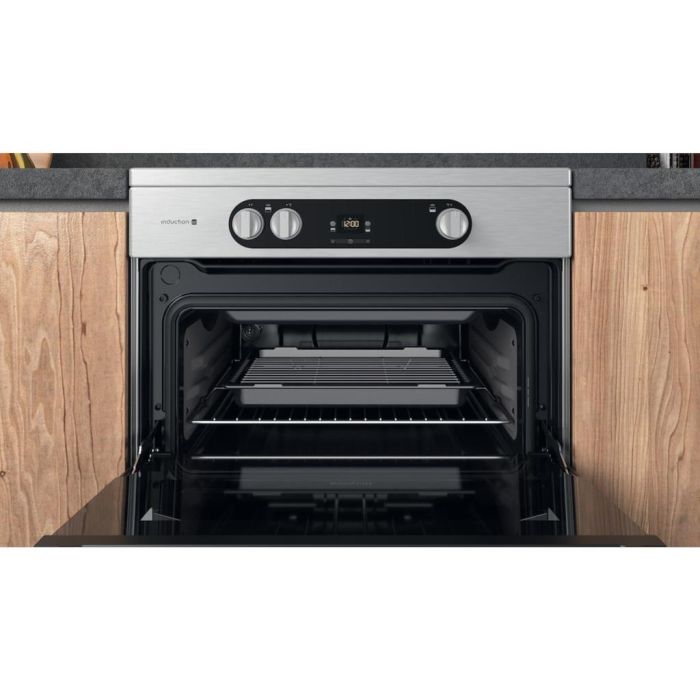Hotpoint HDM67I9H2CX/UK Double Cooker - Inox
