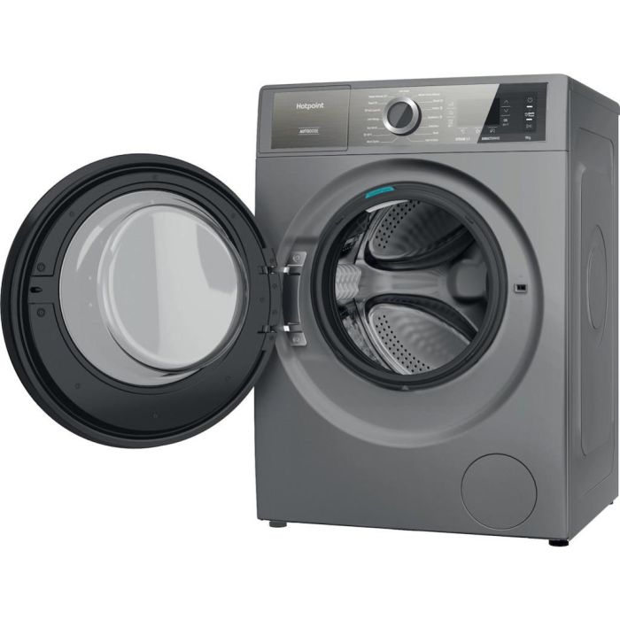 Hotpoint H8 99ADS GPOWER UK GentlePower 9kg 1400rpm Washing Machine - Silver