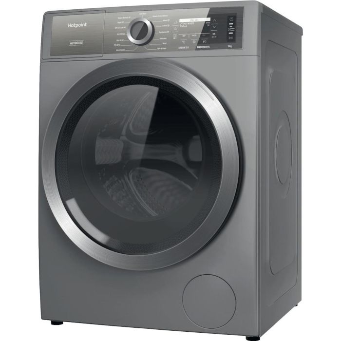Hotpoint H8 99ADS GPOWER UK GentlePower 9kg 1400rpm Washing Machine - Silver